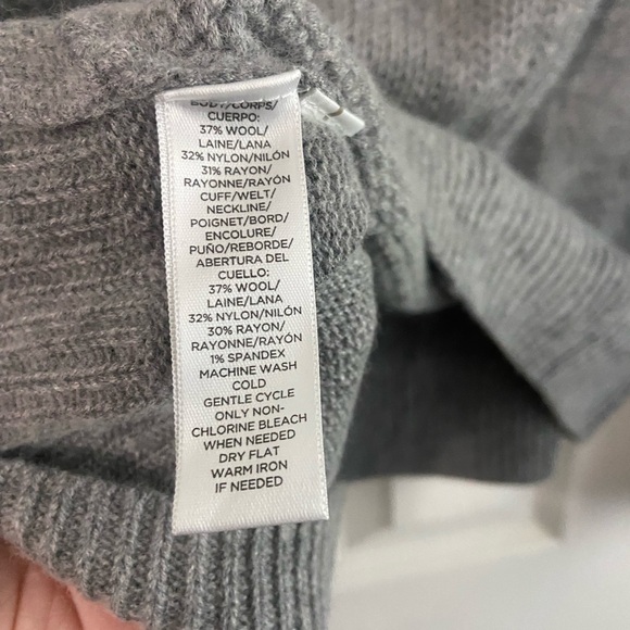 Loft gray sweater - Picture 4 of 5